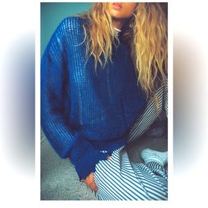 ZARA APLACA AND WOOL BLEND RIPPED SWEATER SIZE S NEW WITH TAGS.